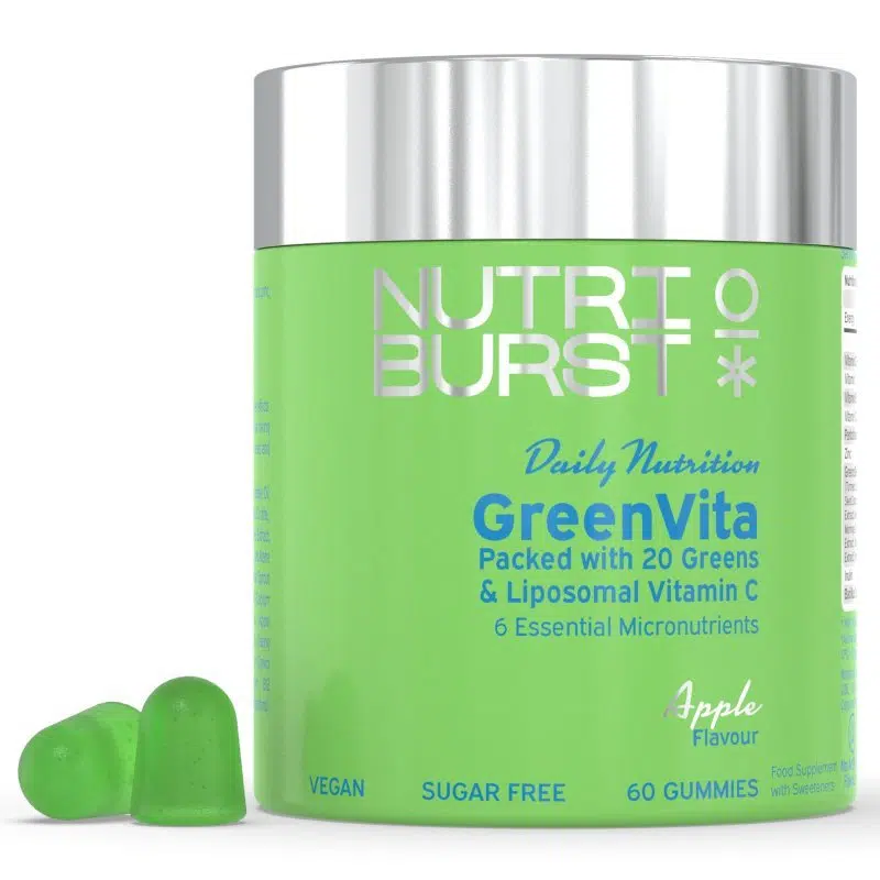 Nutriburst GreenVita gumivitamin 60db Nutriburst GreenVita gumivitamin 60db
