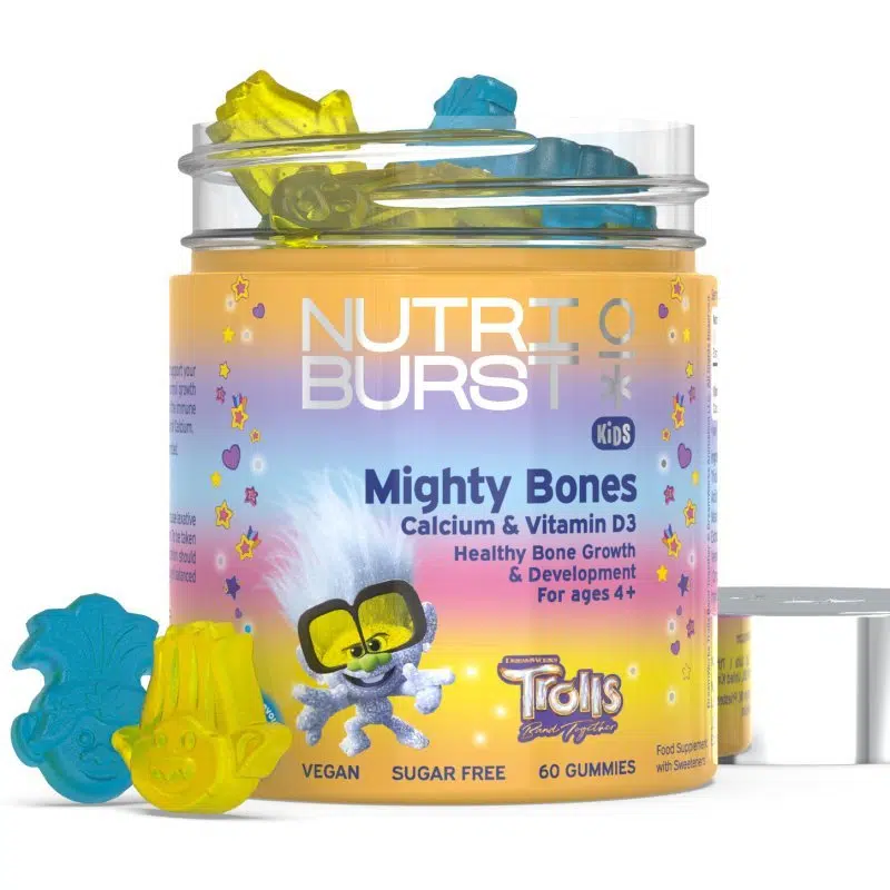 Nutriburst Kids Trolls Mighty Bones 60db Nutriburst Kids Trolls Mighty Bones 60db