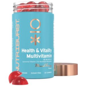 Nutriburst Premium Health & Vitality multivitamin gumivitamin 60db