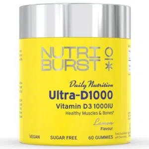 Nutriburst Ultra-D1000 gumivitamin 60db
