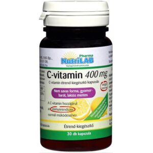 Nutrilab C-vitamin 400mg 30db