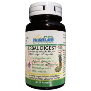 NutriLAB Herbal Digest kapszula 30db