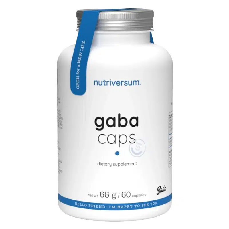Nutriversum BASIC- GABA Caps 60db Nutriversum BASIC- GABA Caps 60db