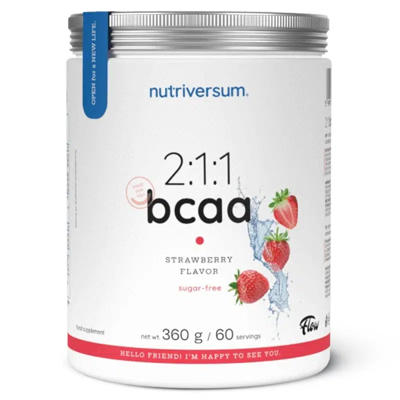 Nutriversum FLOW-2:1:1 BCAA eper sugar free 360g Nutriversum FLOW-2:1:1 BCAA eper sugar free 360g