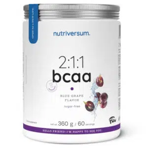 Nutriversum FLOW-2:1:1 BCAA kék szőlő sugar free 360g