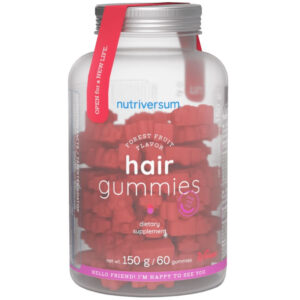 Nutriversum Women- Hair Gummies Forest fruit (erdeigyümölcsös) 60db