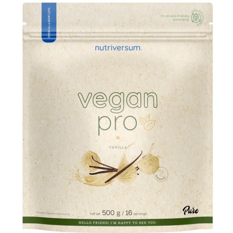 Nutriversum PURE - Vegan Pro Vanilla 500g Nutriversum PURE - Vegan Pro Vanilla 500g