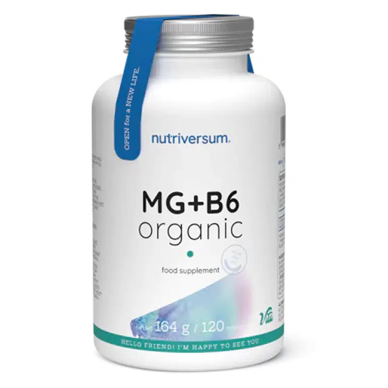 Nutriversum VITA- MG-B6 organic 120db Nutriversum VITA- MG-B6 organic 120db