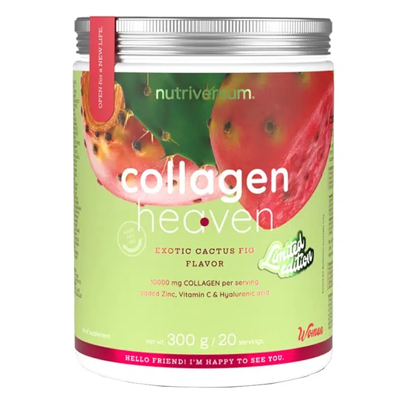Nutriversum Women Collagen Heaven egzotikus kaktuszfüge por - 300g Nutriversum Women Collagen Heaven egzotikus kaktuszfüge por - 300g