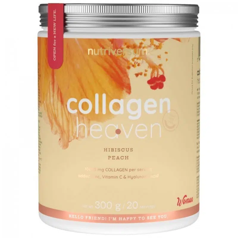 Nutriversum WOMEN-Collagen heaven hibiszkusz-barack 300g Nutriversum WOMEN-Collagen heaven hibiszkusz-barack 300g