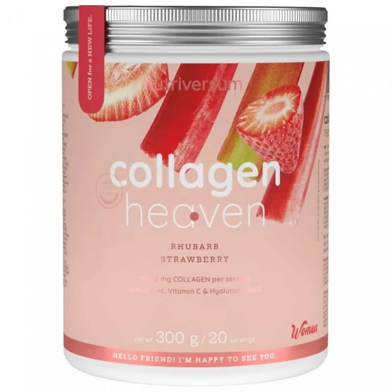 Nutriversum WOMEN-Collagen heaven rebarbara-eper 300g Nutriversum WOMEN-Collagen heaven rebarbara-eper 300g