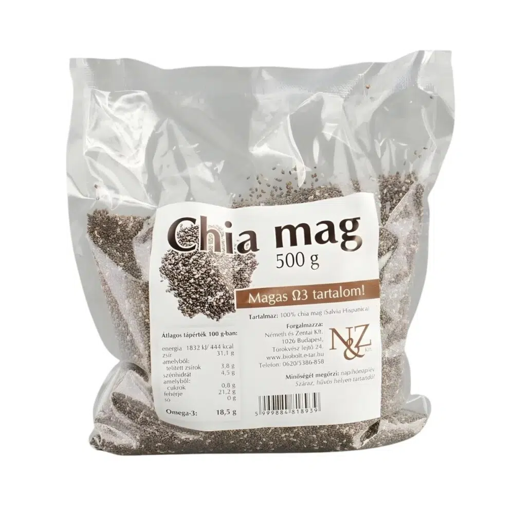 N&Z Chia mag 500g N&Z Chia mag 500g