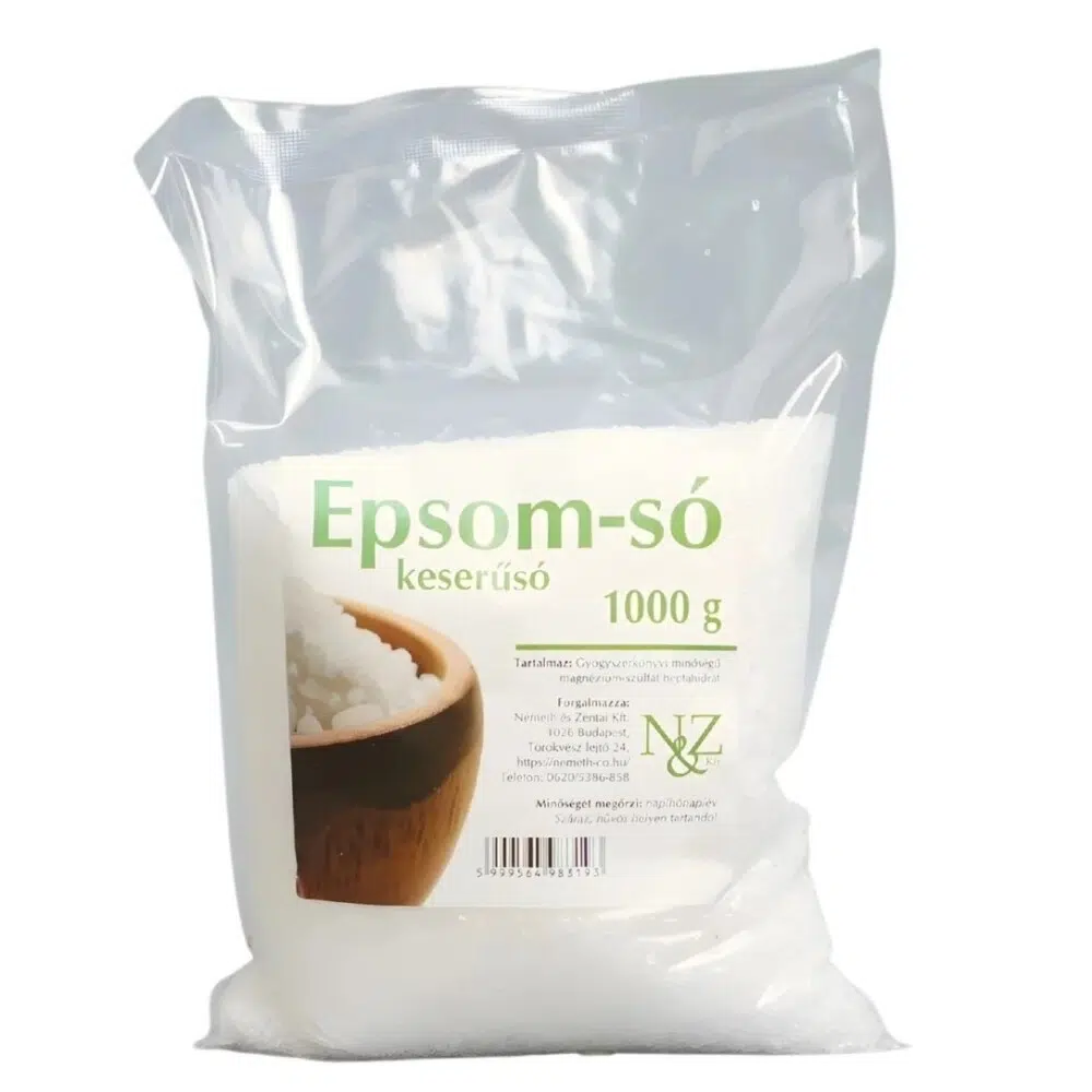 N&Z Epsom só (keserűsó) 1000g N&Z Epsom só (keserűsó) 1000g