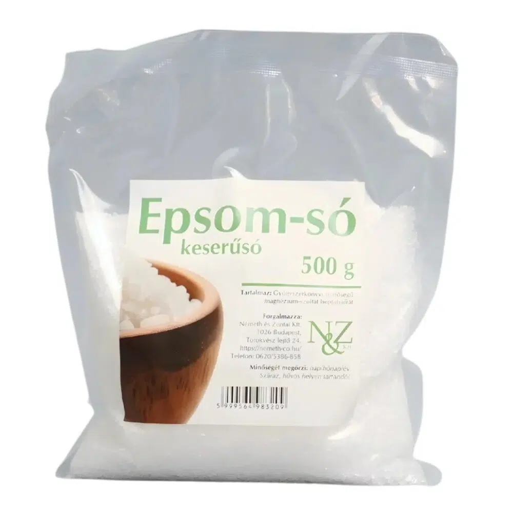 N&Z Epsom só (keserűsó) 500g N&Z Epsom só (keserűsó) 500g