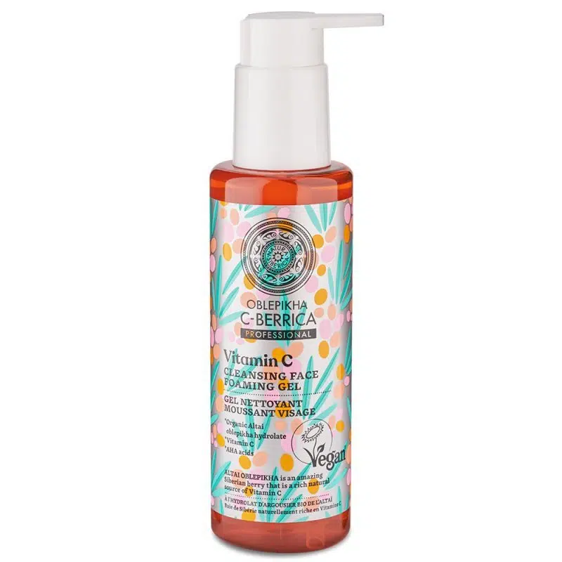 Oblepikha C-Berrica Arctisztító hab-gél C-vitaminnal 145ml Oblepikha C-Berrica Arctisztító hab-gél C-vitaminnal 145ml