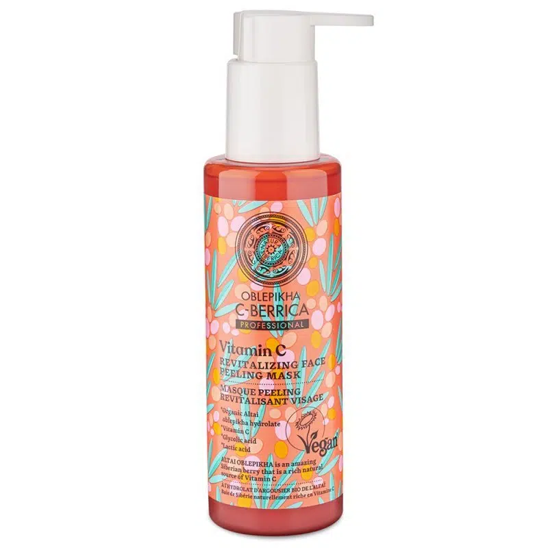 Oblepikha C-Berrica Revitalizáló hámlasztó arcmaszk C-vitaminnal 145ml Oblepikha C-Berrica Revitalizáló hámlasztó arcmaszk C-vitaminnal 145ml