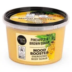 Organic Shop Energetizáló testradír ananásszal és barna cukorral 250ml