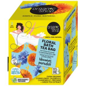 Organic Shop "Floral Bath" fürdőfilter virágokkal 3db