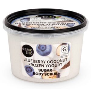 Organic Shop “Frozen Yogurt” testradír áfonyával és kókusszal 250ml