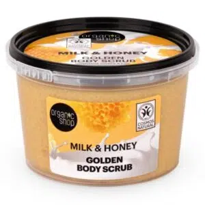 Organic Shop “Golden” testradír tejjel és mézzel 250ml