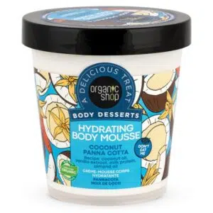 Organic Shop Hidratáló testápoló mousse "Kókuszos Panna cotta" 450ml
