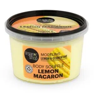 Organic Shop "Lemon Macaron" alakformáló testszuflé citrommal és klementinnel 250ml