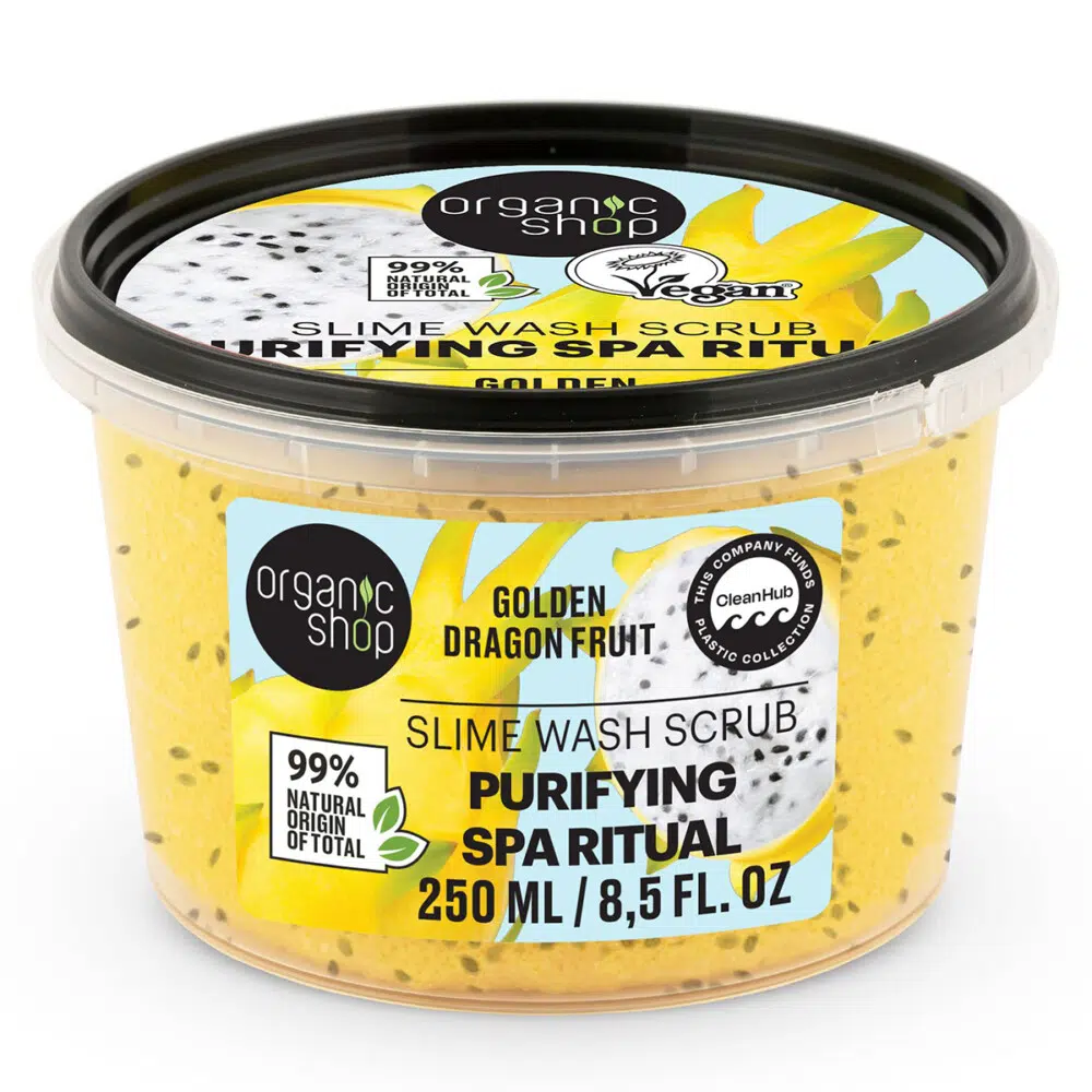 Organic Shop „Purifying Spa Ritual” Slime tusolóradír sárkánygyümölccsel - 250ml Organic Shop „Purifying Spa Ritual” Slime tusolóradír sárkánygyümölccsel - 250ml