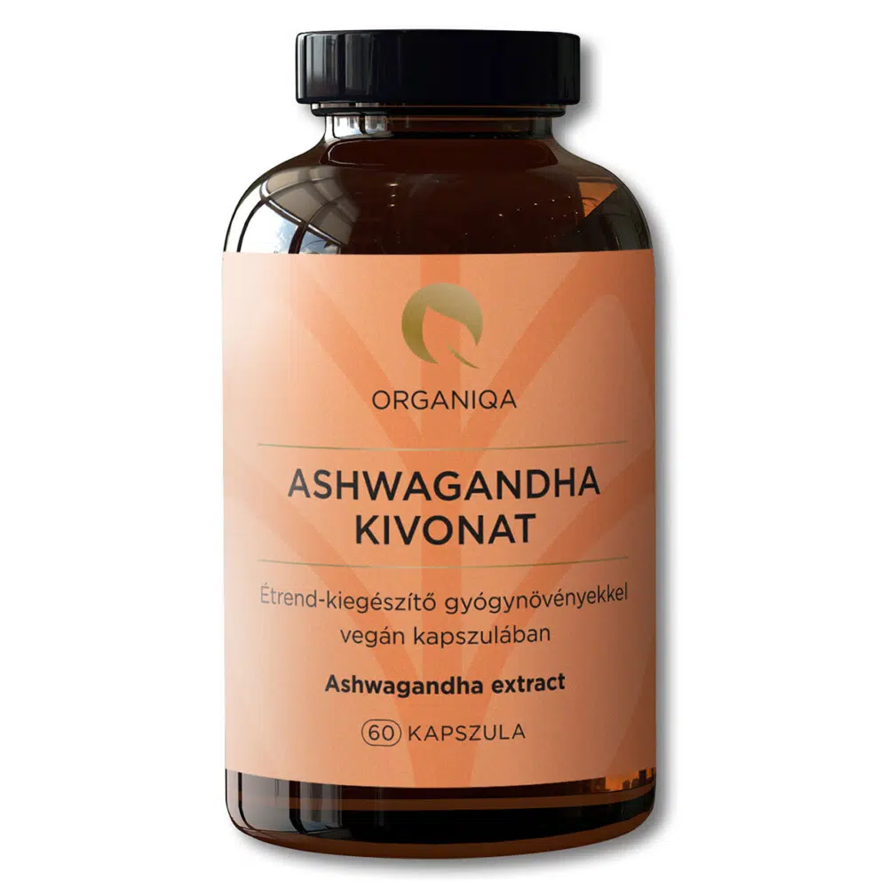 Organiqa Ashwagandha kivonat kapszula 60 db Organiqa Ashwagandha kivonat kapszula 60 db