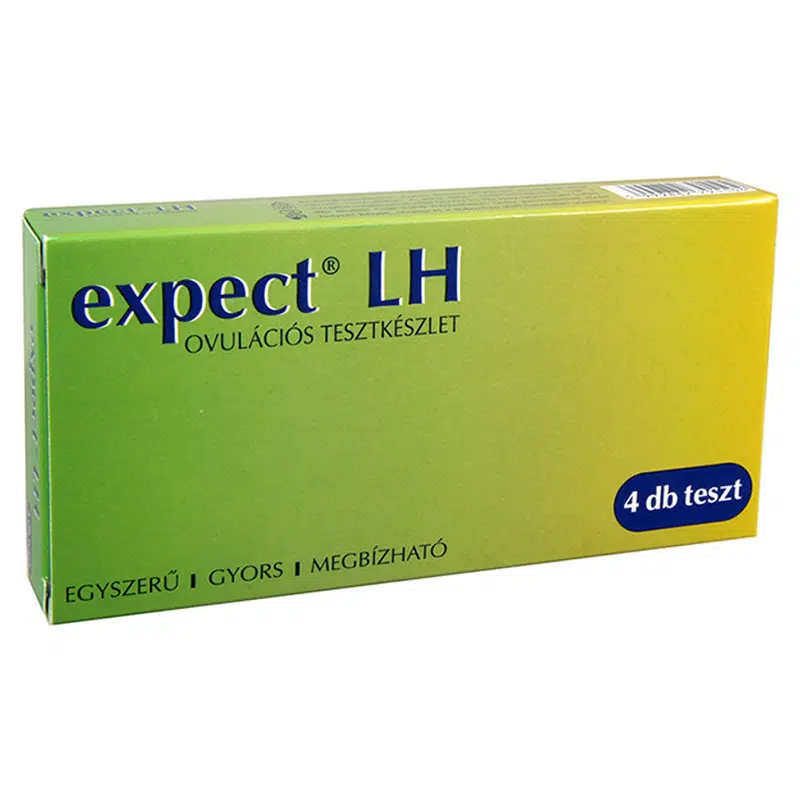Ovulácios tesztkészlet expect lh 4x Ovulácios tesztkészlet expect lh 4x