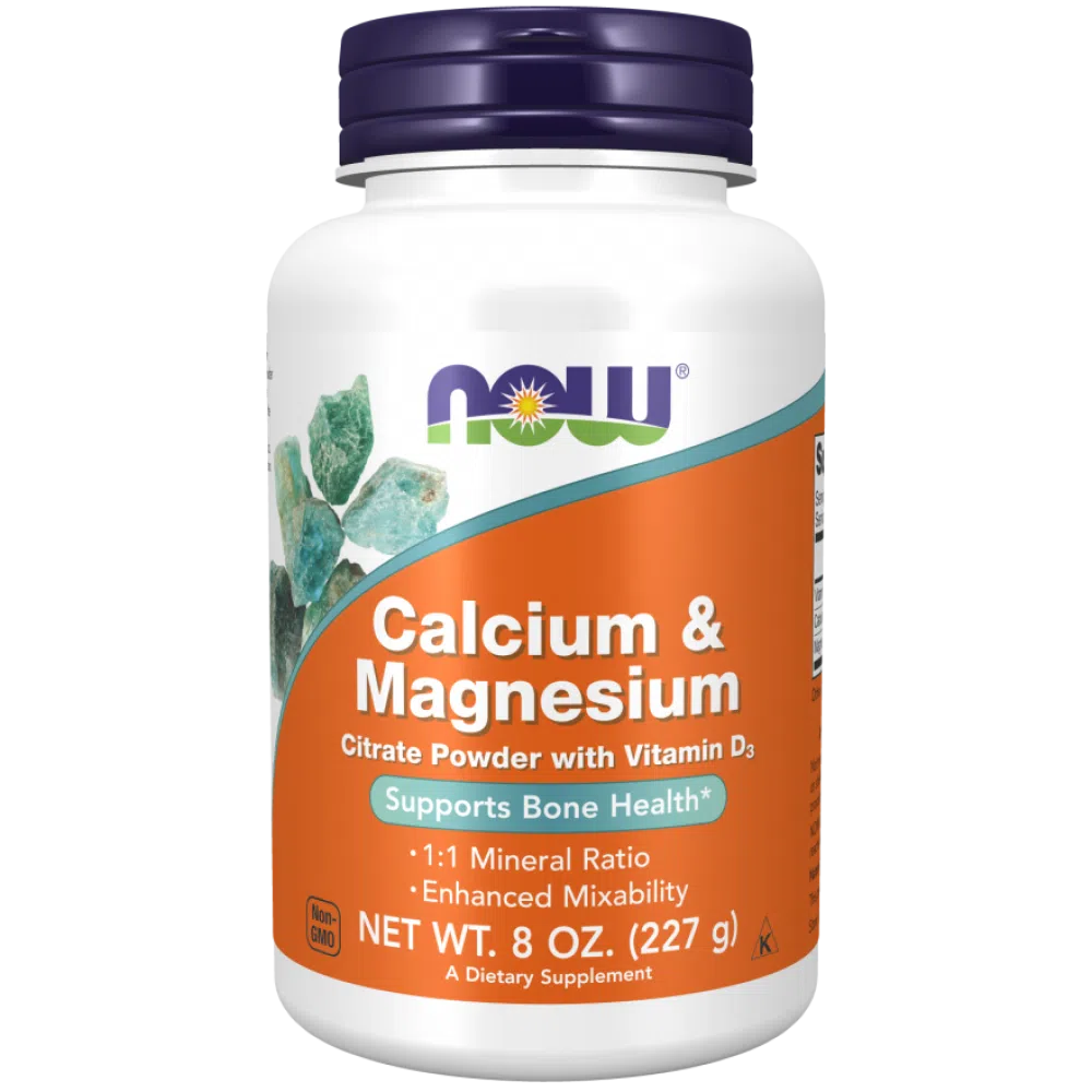 Now Calcium-Magnézium-D3 por 227g Now Calcium-Magnézium-D3 por 227g