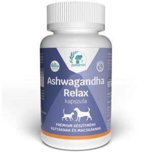 PETAMIN Ashwagandha Relax kapszula kutyáknak-macskáknak 60db