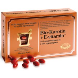 Pharma Nord Bio-Karotin + E-vitamin kapszula 60db