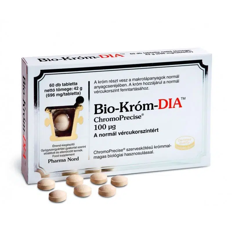 Pharma Nord Bio-Króm-Dia tabletta 60db Pharma Nord Bio-Króm-Dia tabletta 60db
