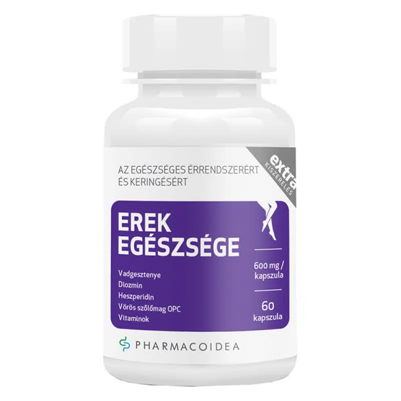 Pharmacoidea erek egészsége kapszula Extra 60db Pharmacoidea erek egészsége kapszula Extra 60db