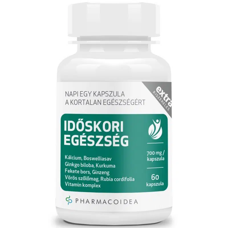 Pharmacoidea időskori egészség kapszula 60db Pharmacoidea időskori egészség kapszula 60db