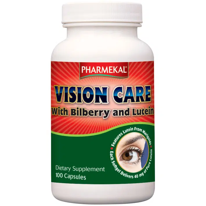 Pharmekal Vision Care - Fekete áfonya kivonat + Lutein kapszula 100db Pharmekal Vision Care - Fekete áfonya kivonat + Lutein kapszula 100db
