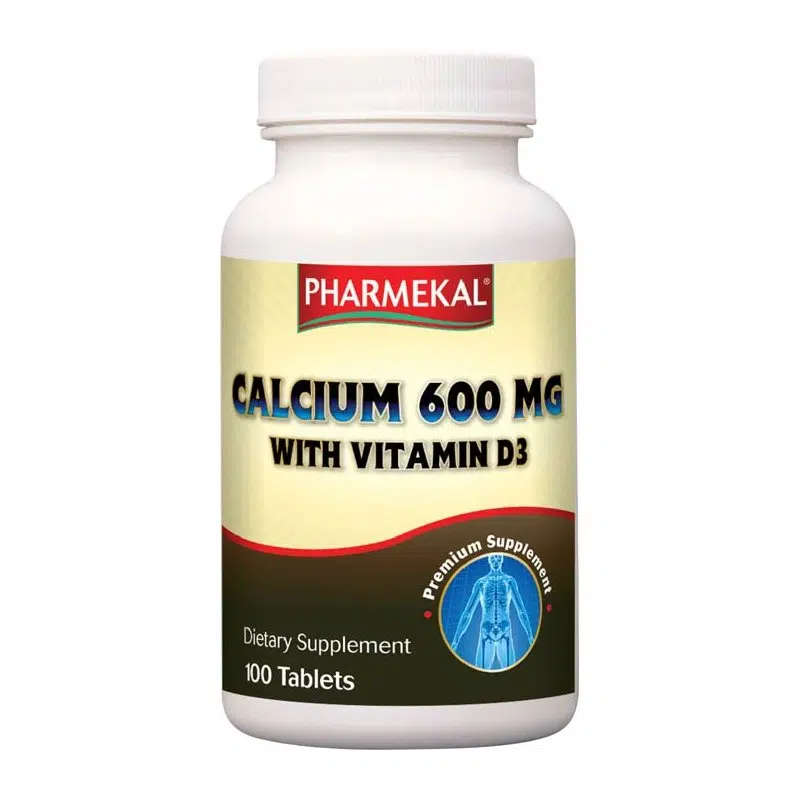 Pharmekal Calcium 600mg + D3-vitamin tabletta 100db Pharmekal Calcium 600mg + D3-vitamin tabletta 100db