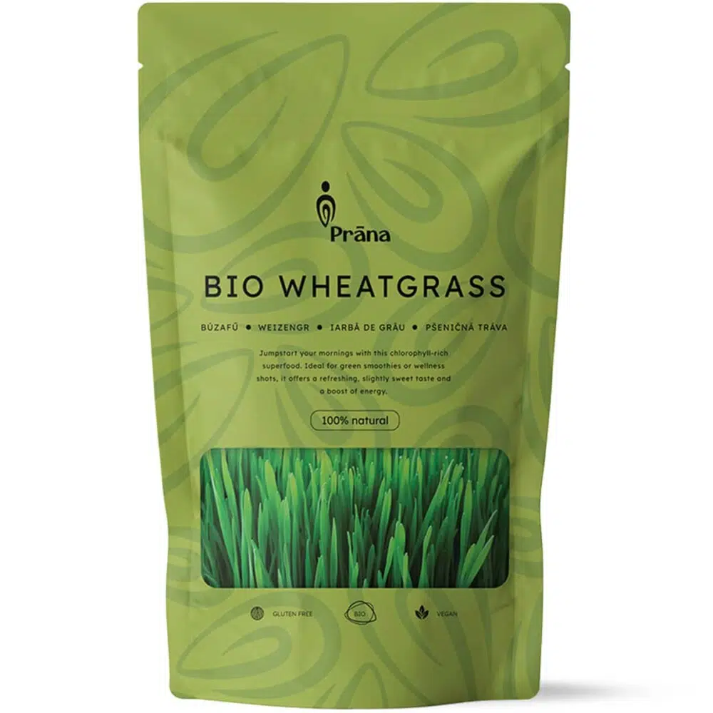 Prana Bio Búzafű por 125g Prana Bio Búzafű por 125g
