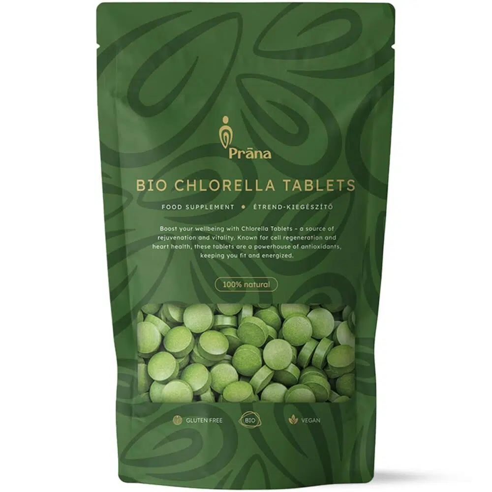 Prana Bio Chlorella Tabletta 400mg 125g Prana Bio Chlorella Tabletta 400mg 125g