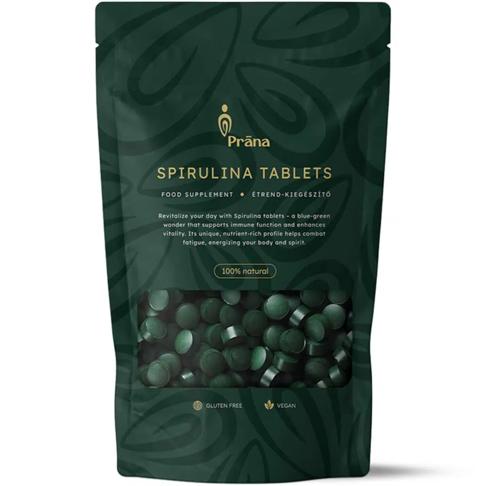 Prana Spirulina tabletta 125 g Prana Spirulina tabletta 125 g