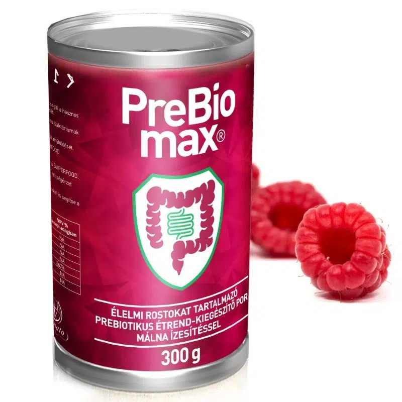 Hymato PreBiomax por málna ízesítéssel 300g Hymato PreBiomax por málna ízesítéssel 300g