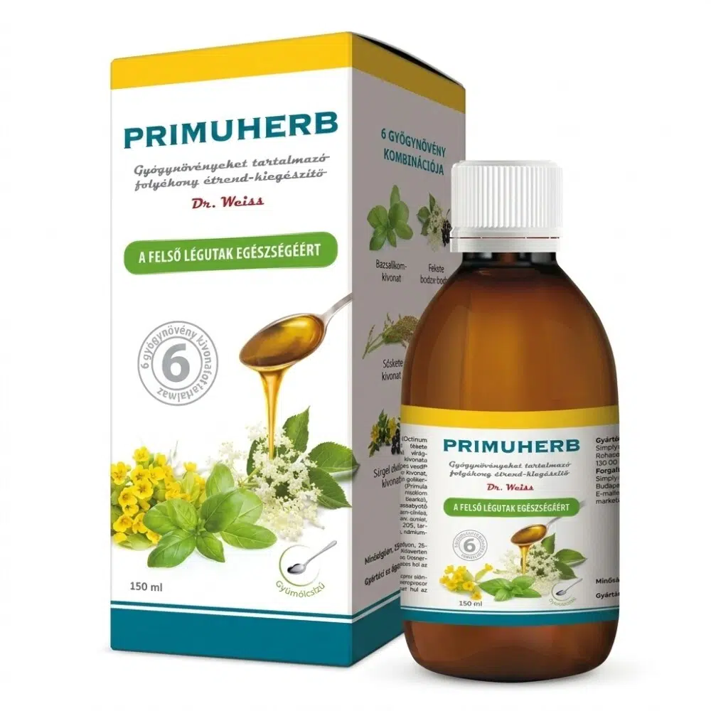 Primuherb folyékony szirup 150ml Primuherb folyékony szirup 150ml