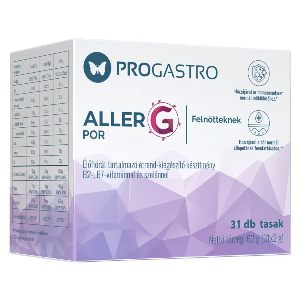 ProGastro Aller G 6 étrend-kiegészítő por - 31 tasak ProGastro Aller G 6 étrend-kiegészítő por - 31 tasak