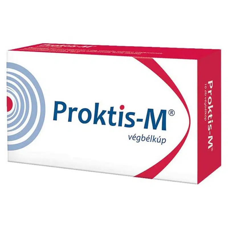Proktis M végbélkúp 10db Proktis M végbélkúp 10db