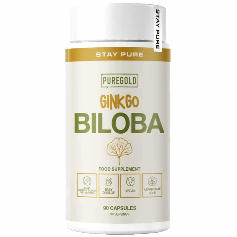 Pure Gold Ginkgo Biloba kapszula - 90 db Pure Gold Ginkgo Biloba kapszula - 90 db