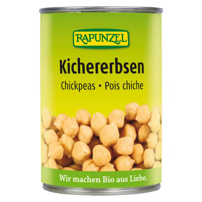 Rapunzel BIO Csicseriborsó sós lében 400g Rapunzel BIO Csicseriborsó sós lében 400g