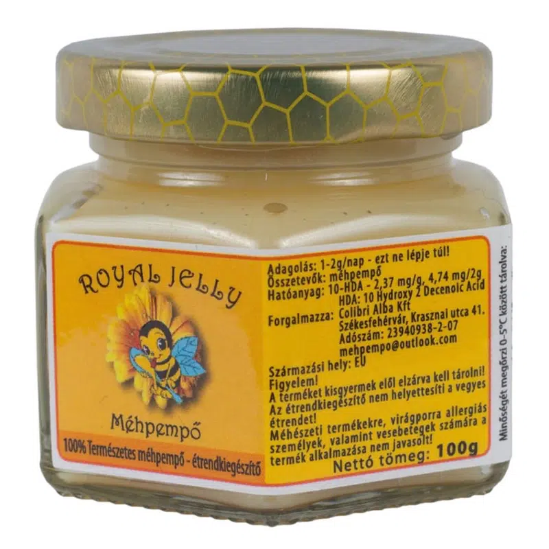 Royal jelly természetes méhpempő 100 g Royal jelly természetes méhpempő 100 g
