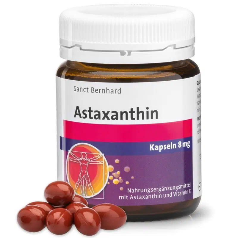 Sanct Bernhard Astaxanthin 8 mg 60 db kapszula Sanct Bernhard Astaxanthin 8 mg 60 db kapszula