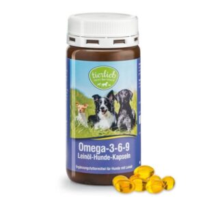Sanct Bernhard Omega 3-6-9 lenmagolaj kapszula kutyáknak 180db