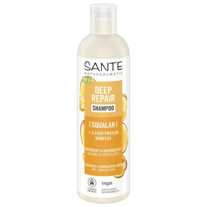 Sante Helyreállító sampon szkvalánnal és fehérjekomplex-szel 250ml Sante Helyreállító sampon szkvalánnal és fehérjekomplex-szel 250ml